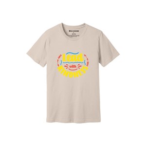 Camiseta de algodón 100% con temas de bondad, estampado de estilo informal, 12 opciones de color, 160-180, colocación de diseño personalizable GSM pesado - Product Image 1