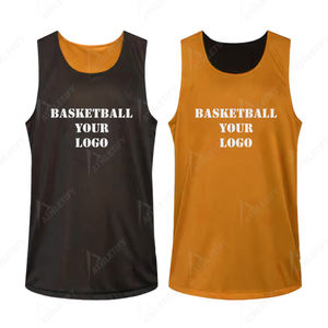 Camisetas de Baloncesto Personalizadas OEM ODM, Uniformes de Equipo Reversibles para Hombre, 100% Poliéster, Malla Transpirable de Secado Rápido, Impresión Digital. - Product Image 3