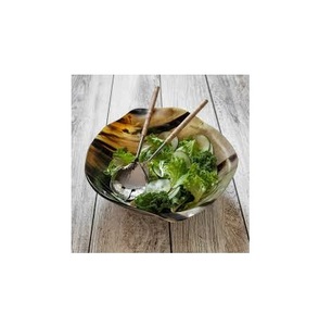 Bol en corne de buffle de haute qualité, salade et vaisselle à utiliser pour la maison et les fêtes - Product Image 1