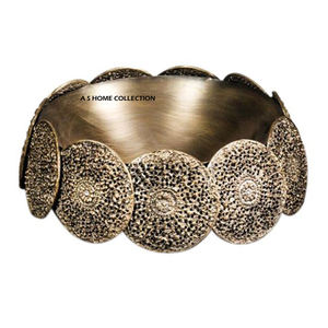 Juego de 2 Tazones de Diferentes Tamaños con Forma de Hoja de Oro para Servir Dulces, Galletas y Bocadillos, Decoración del Hogar, Accesorios de Mesa - Product Image 6