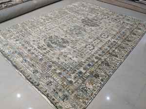 Alfombra de Lana Anudada a Mano, Alfombra de Lana y Seda de Lujo para Sala de Estar, Habitación Infantil, Habitación de Adultos - Product Image 2