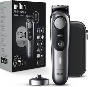 Braunn Razor para hombres Series 7 360 Flex Head Foil Shaver con cuchillas de acero inoxidable Precision Beard Trimmer Recargable Wet/Dry - Product Image 6