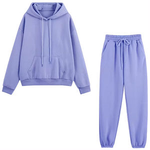 Novedad de 2025, chándal de dos piezas para mujer, sudadera de algodón con cremallera, pantalones, Joggers, conjunto de 2 piezas, chándales para mujer - Product Image 1