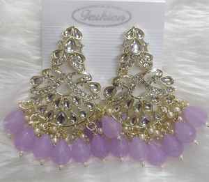 ต่างหูอินเดียอินเทรนด์สำหรับผู้หญิงที่สมบูรณ์แบบสำหรับสวมใส่ทุกวันสไตล์สำนักงานและดูลำลองแฟชั่นที่ต้องมีของฤดูกาล - Product Image 3