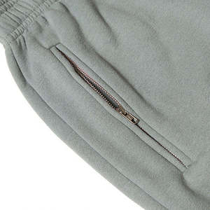 Pantalones de chándal de hombre de gran tamaño con cintura elástica en blanco personalizados, ropa de calle informal, pantalones de chándal de lana pesada - Product Image 5