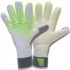 2025 nouveauté sur mesure blanc 4mm Latex paume gants de gardien de but pour les Sports de plein air Football Football cuir respirant - Product Image 1