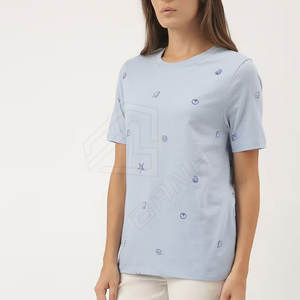 Fitted Women's Casual O Neck Short Sleeve Solid Color <b>Top</b> T Shirt Women With Loose Pullover Sport - Product Image 1