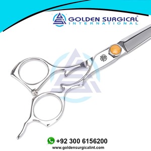 Ciseaux professionnels pour couper les cheveux, ciseaux de barbier et de salon de luxe ultra-affûtés, acier inoxydable allemand - Product Image 4