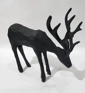 Lapin Forme Animal Sculpture Ornement Sculpture Maison & Bureau Décoration De Table Showpiece Figurines Uniques Par Le Fournisseur Indien - Product Image 4