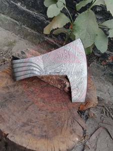 Vente chaude À La Main En Acier Damas Hache Têtes Tomahawk Viking Hache Tête Haches Forgées À La Main - Product Image 5