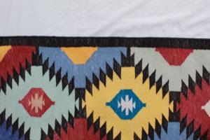 Alfombras indias Durrie de primera calidad hechas a mano para diseñadores de interiores - Product Image 2