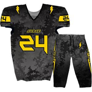 Maillot de football américain pour jeunes avec sublimation personnalisée Short respirant à manches courtes Style estival grande taille - Product Image 6