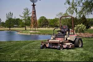 Precio de fábrica Zero Turn Riding-On LM1984 Cortacésped automático con máquina cortadora de césped de ancho de corte de 48-62 pulgadas. - Product Image 4