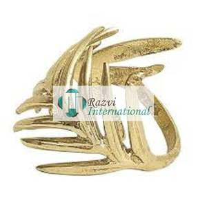 Anneaux de serviette tressés en or Mini anneau de serviette mignon de luxe doré de haute qualité Meilleur grossiste Anneaux de serviette fantaisie - Product Image 6