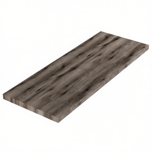 120cm Floating <b>Wall</b> <b>Shelf</b> in Fossil Oak Wood for Under Sink <b>Storage</b> - Product Image 3