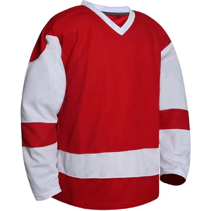 La mejor calidad de los hombres al por mayor de alta calidad único jersey de hockey sobre hielo por encargo aparejos de sarga uniforme de hockey sobre hielo jerseys - Product Image 3