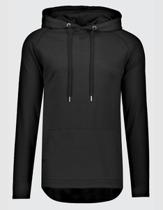 Sweat à capuche épais en molleton 100 % coton pour homme, coupe décontractée, avec logo personnalisé, OEM, hiver, vente en gros - Product Image 2