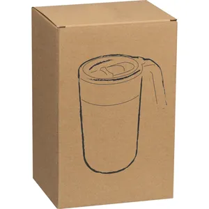 Gobelet isotherme personnalisé en acier inoxydable LISA 400 ml – Mug gadget sur mesure - Product Image 4