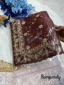 Mahaveer Silks โกลด์ปิ๊งหนักส่าหรีอินเดียและปากีสถานเสื้อผ้าขายส่งในตลาด Bhavnagar - Product Image 5