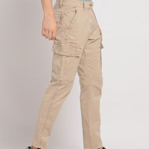 กางเกงคาร์โก้สำหรับผู้ชายกางเกงคาร์โก้2025สีทึบพิมพ์ลายโลโก้แบบใหม่ - Product Image 6