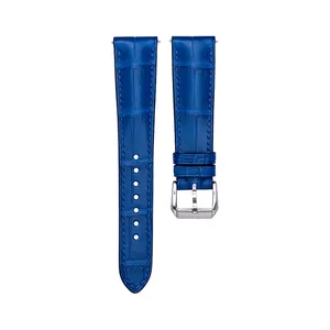 Alta Qualidade Jacaré Croc Crocodilo 18mm 20mm 22mm 24mm dos homens Couro Genuíno Assista Strap Bandas A Partir De Vietnã