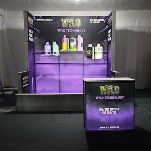 Benutzer definierte Event-Stände 10x10 Messestand Ideen 3x3 Expo-Stand <span class=keywords><strong>LED</strong></span> SEG Fair <span class=keywords><strong>Stall</strong></span> - Product Image 1