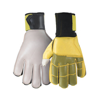 Guantes de Portero Profesionales de Cuero de Alta Calidad, 4mm, Transpirables, Antideslizantes, Ajustables, con Protección para los Dedos, Unisex