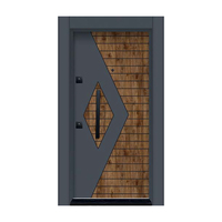 Portes en acier et bois personnalisables de haute qualité, prévention des incendies, supermarché, maison, hôtel, école, salle, designs durables pour l'intérieur et l'extérieur