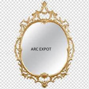 Bathroom & Home Decorative Unique <b>Mirror</b> Designer Stylish Modern Fancy Latest Designer <b>Gold</b> Color Frame Handmade Latest Arrival - Product Image 5