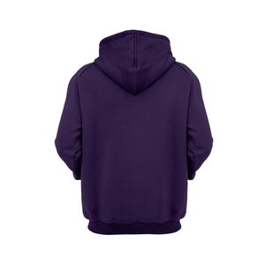 Sweat à capuche unisexe 100% coton avec poches kangourou, respirant, logo personnalisé, motif uni, haute qualité, vente en gros pour l'hiver - Product Image 2