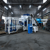Machine automatique de fabrication de blocs de ciment et de briques creuses à pression hydraulique haute précision KAIDONG QT10-15 avec boîte de vitesses