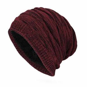 2025 vente en gros nouvelle mode femme doux personnalisé chapeaux bonnets femmes hiver cachemire tricoté cravate teinture bonnets - Product Image 1