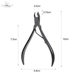 INNOVAMED-Herramienta de manicura y pedicura para salón de casa, cortauñas de acero inoxidable, recortador de cutículas Podiatry encarnado, instrumentos - Product Image 5