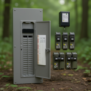 สวิตช์นิรภัยแบบไม่มีฟิวส์ 30A 2 ขั้ว 240V สำหรับตัดการเชื่อมต่อไฟฟ้ากระแสสลับ - Product Image 3