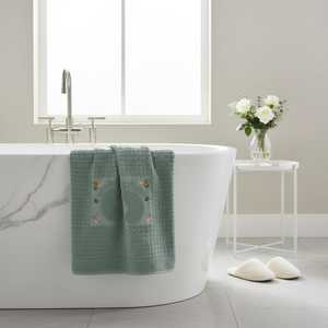 Serviette de bain de luxe en coton antidérapante 50x70cm, tapis de bain d'hôtel, très absorbante, douce, en tissu éponge, linge de salle de bain - Product Image 5