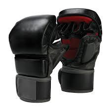 Wears World Customizable Professional Mexican Kick Boxing Gloves White/Black/Red Leather 8oz Adjustable Wrist <b>Strap</b> Lightweight - Product Image 3
