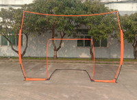 Vente en gros de fournitures de formation 12X9 FT Hockey Lacrosse filet filet lacrosse but pour l'exportation