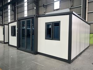 Casa Container Pieghevole da 20 Piedi con Telaio Zincato a Caldo, Finestre in Alluminio a Taglio Termico e Bagno Separato Asciutto/Bagnato - Product Image 2