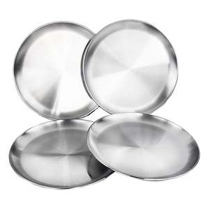 Assiettes en aluminium de haute qualité pour la cuisine et le dessus de table, assiettes en aluminium pour la vaisselle des enfants à bas prix - Product Image 5