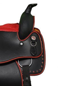 Selles de cheval occidentales de qualité supérieure fabriquées à la main Utilisation polyvalente Fabricant de cuir - Product Image 4