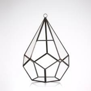 Terrario de vidrio de lujo o jarrones de vidrio de forma geométrica para plantas en tamaños y diseños personalizados para la decoración de la sala de estar - Product Image 5