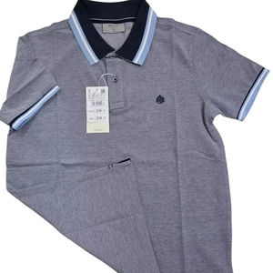 เสื้อเชิ้ตแขนสั้นผู้ชายผ้าฝ้ายแท้ 100% ระบายอากาศได้ดี สไตล์ลำลอง เหมาะสำหรับงานถักทอ ชุดทำงานธุรกิจ รับออกแบบตามสั่ง - Product Image 4