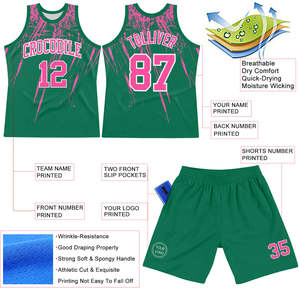 <b>Basketball</b> Uniform Men <b>Women</b> Custom Printing Team Jersey And <b>Shorts</b> Set Lightweight Quick Dry Training Sportswear Kit - Product Image 6