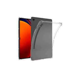 Funda Protectora de Silicona Anti-Golpes con Diseño Trifold Netzy para Tablet Galaxy Tab S9 FE, Cubierta Trasera Transparente - Product Image 1