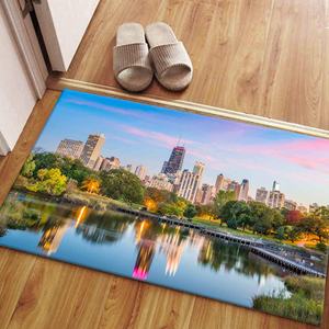 Tapis imprimé : Améliorez votre espace avec des paysages urbains élégants, tapis en velours - Product Image 5