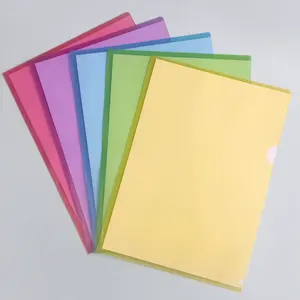 Dossiers affleurants en plastique fichier Document portefeuille dossiers A4 feuille protecteurs fichiers Protection couvre