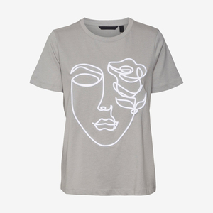 Bordado personalizado Mujeres Colección de verano Camisetas Logotipo privado de manga corta O Cuello Camisetas - Product Image 3