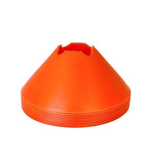 Ensemble de cônes de disque d'entraînement PE colorés flexibles Logo circulaire de disque d'obstacle d'agilité réfléchissante élevée pour l'entraînement sportif de football - Product Image 5