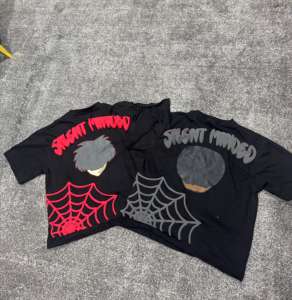 เสื้อยืดผ้าฝ้ายระบายอากาศสำหรับผู้ชายเสื้อยืดผ้าถัก100% ระบายอากาศได้ดีน้ำหนัก300กรัมดีไซน์แบบพรีเมี่ยมสำหรับงานออกแบบลายพัฟ - Product Image 6