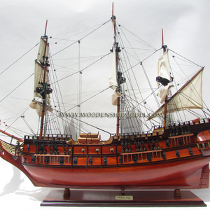 FRIESLAND <b>WOODEN</b> OLD SHIP <b>MODEL</b> / HANDICRAFT <b>MODEL</b> SHIP - Product Image 1